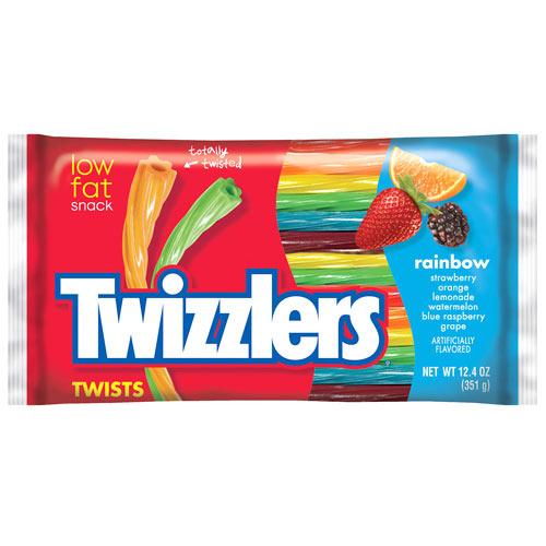 Twizzlers Big Bag Rainbow Twists at Plumule Expat shop Rotterdam.