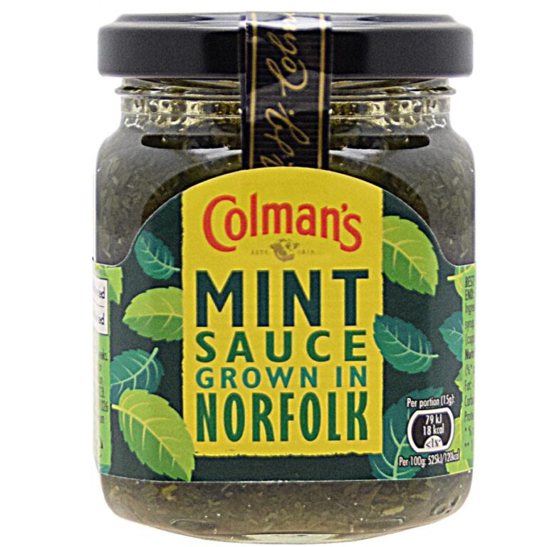 Get Colman's Mint Sauce at Plumule Expat shop Rotterdam in the Netherlands.