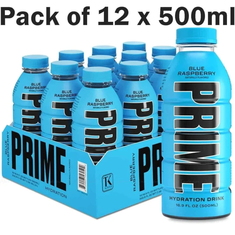 PRIME Hydration Blue Raspberry 12x500ml