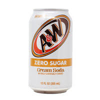 images (5) A&W Cream Soda Zero Sugar Can 12X355ml