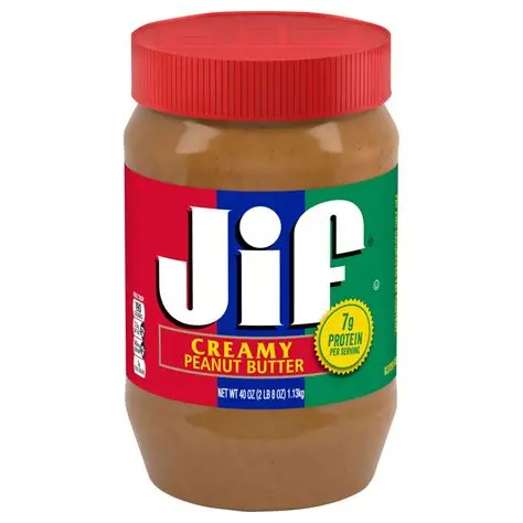 JIF Creamy Peanut Butter 12x453g JIF Creamy Peanut Butter 12x453g