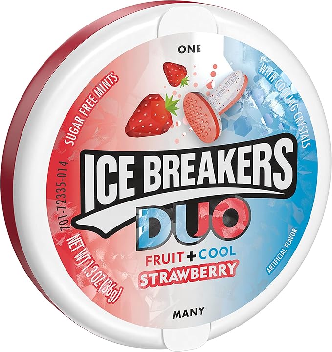 Ice Breakers Duo Mint Strawberry 8X36g