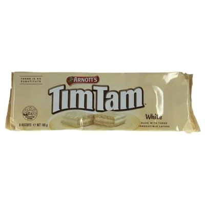 Arnott's Tim Tam White 24x200g
