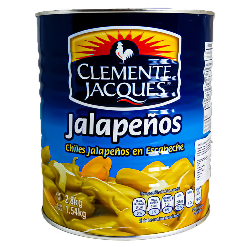 Clemente Jaques Whole Chili Jalapeño 6X2,8kg