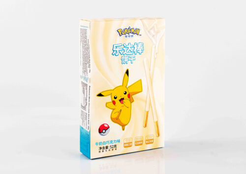 Pokemon White Chocolate Stick Asia 48X52g