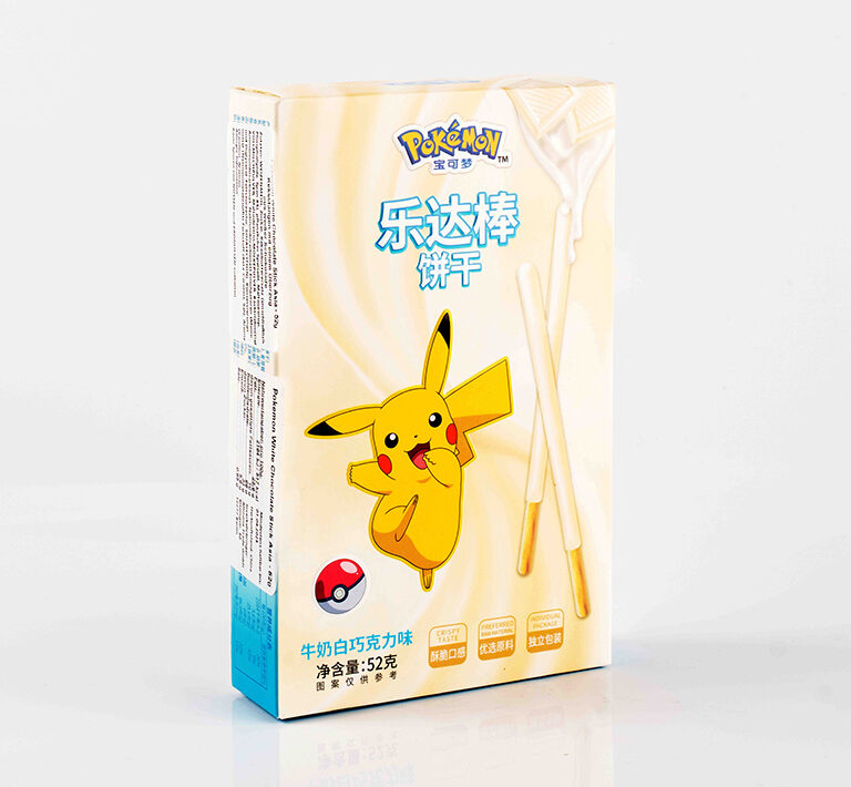 Pokemon White Chocolate Stick Asia 48X52g