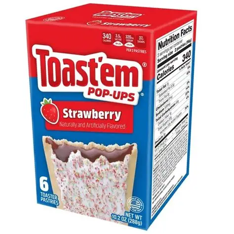 Toast'em Pop-Ups Frosted Strawberry 12x288g