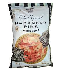 Tortilla Nacho Chips Habanero 14X120g