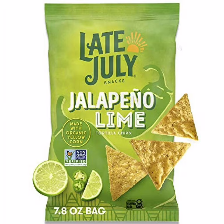 Tortilla Nacho Chips Jalapeño Cilantro Lime 14x120g