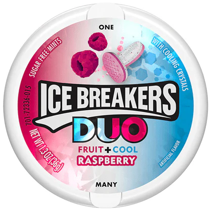 Ice Breakers Duo Mint Raspberyy 8x36g
