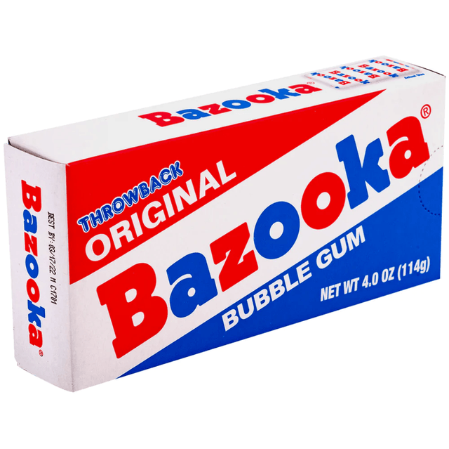 Bazooka Original Bubble Gum (theaterbox) 12x113g