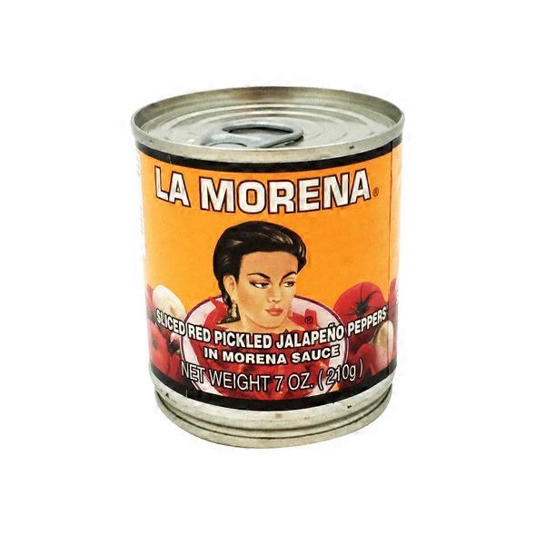 La Morena Sliced Red Chili Jalapeño Strips in Adobo sauce 24X210g