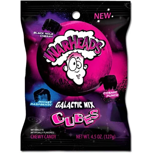 Warheads Galactic Mix Cubes (theaterbox) 12x99g