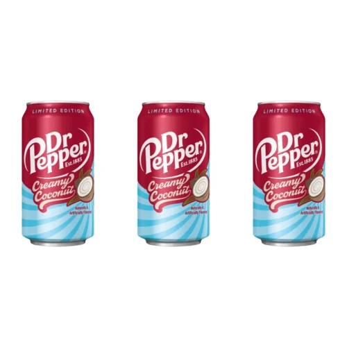 Dr Pepper Creamy Coconut Can 12x355ml