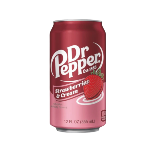 Dr Pepper Strawberry Cream Zero 12x355ml