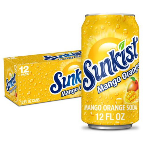 Sunkist Mango Orange 12x355ml