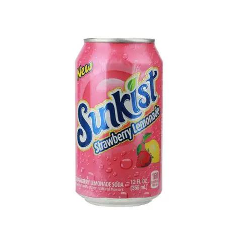 Sunkist Strawberry Lemonade 12x355ml